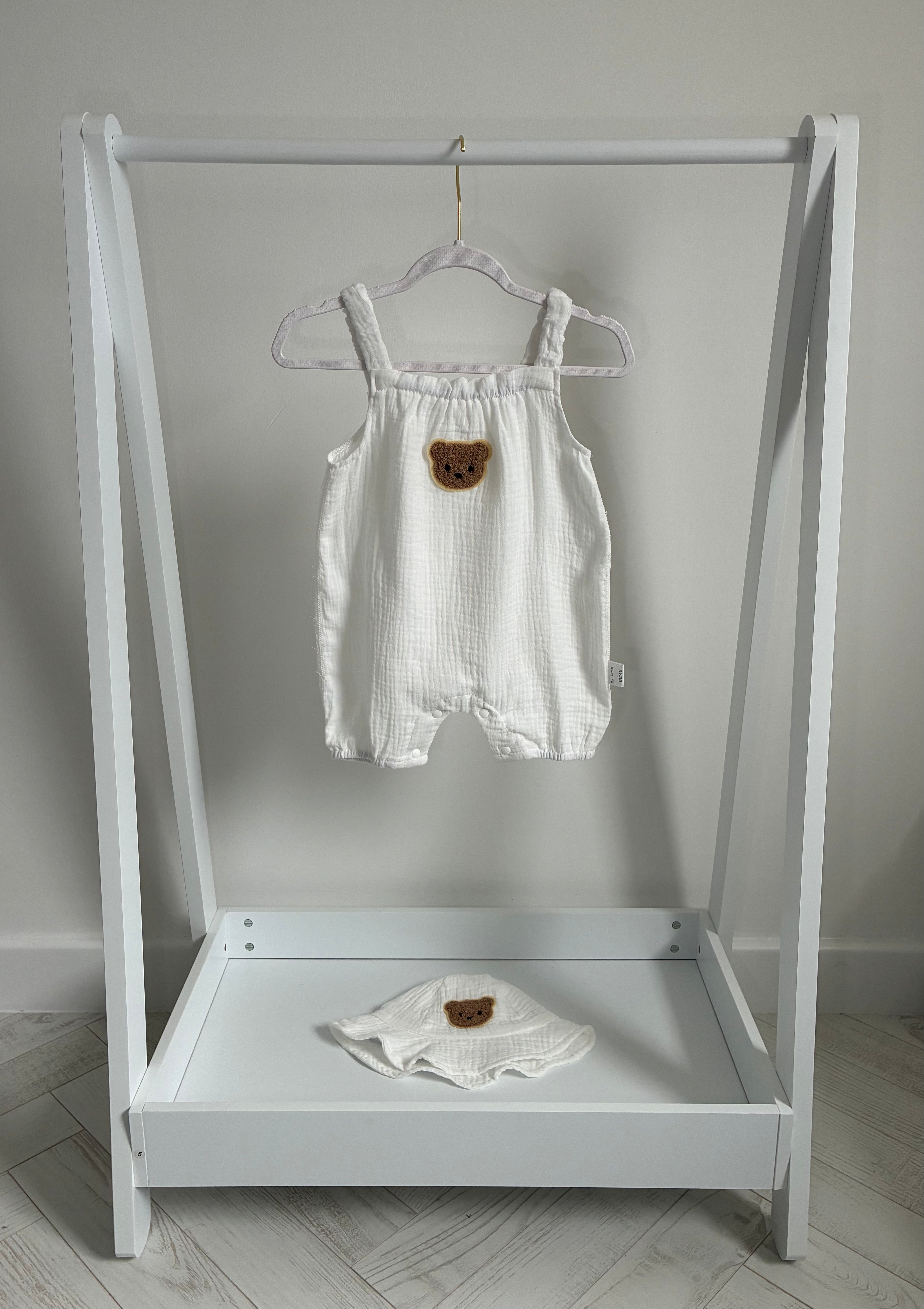 Bear Romper & Hat Set
