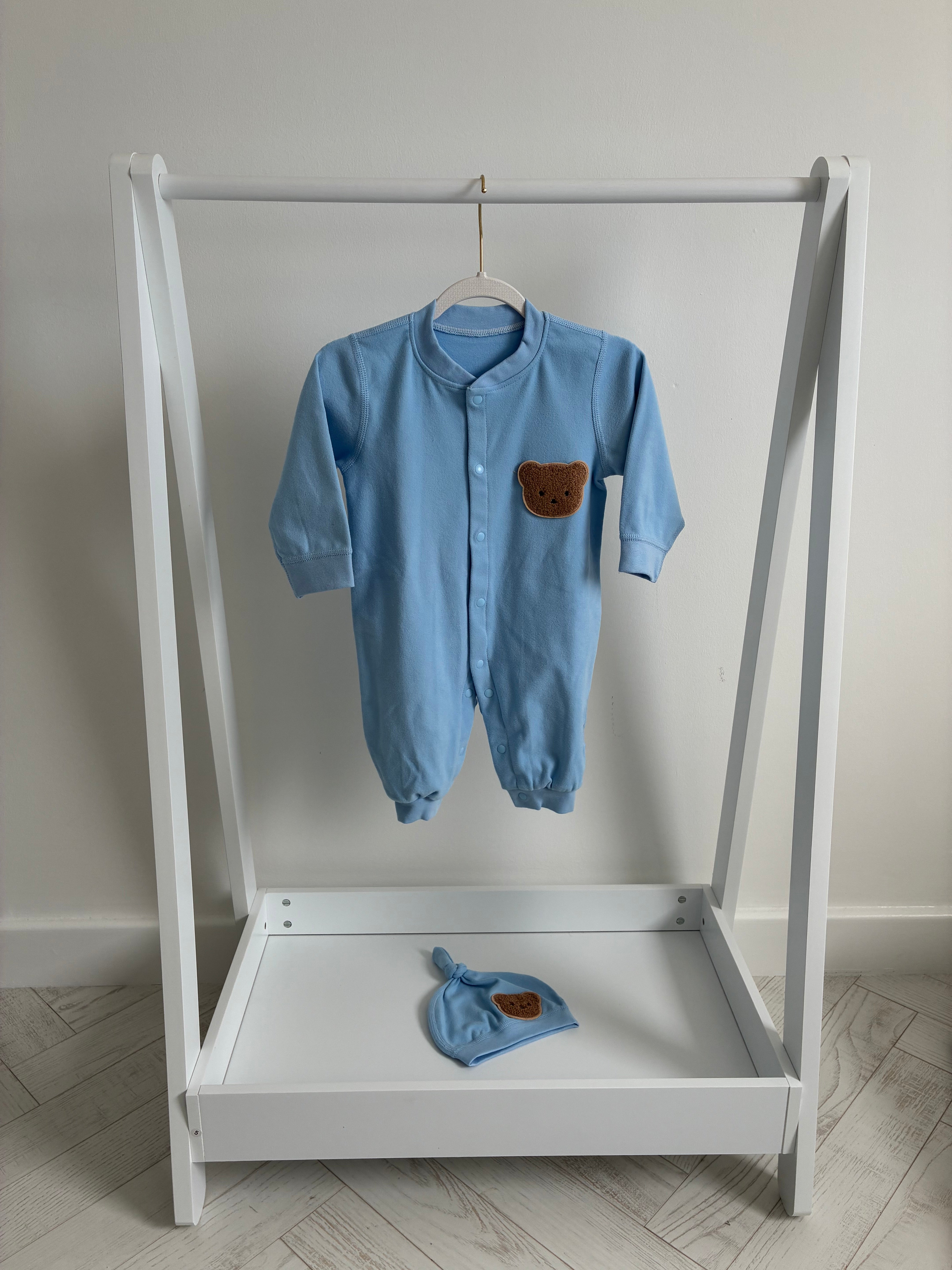 Adorable Baby Bear Romper With Hat