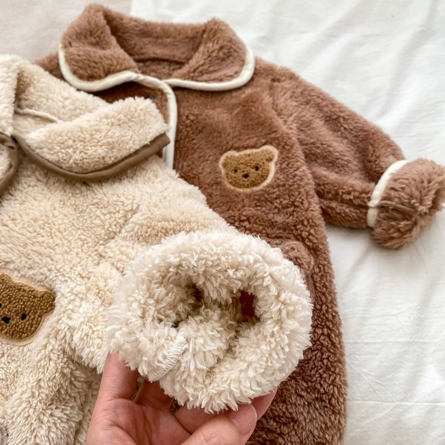 Thick Winter Fur Bear Suit