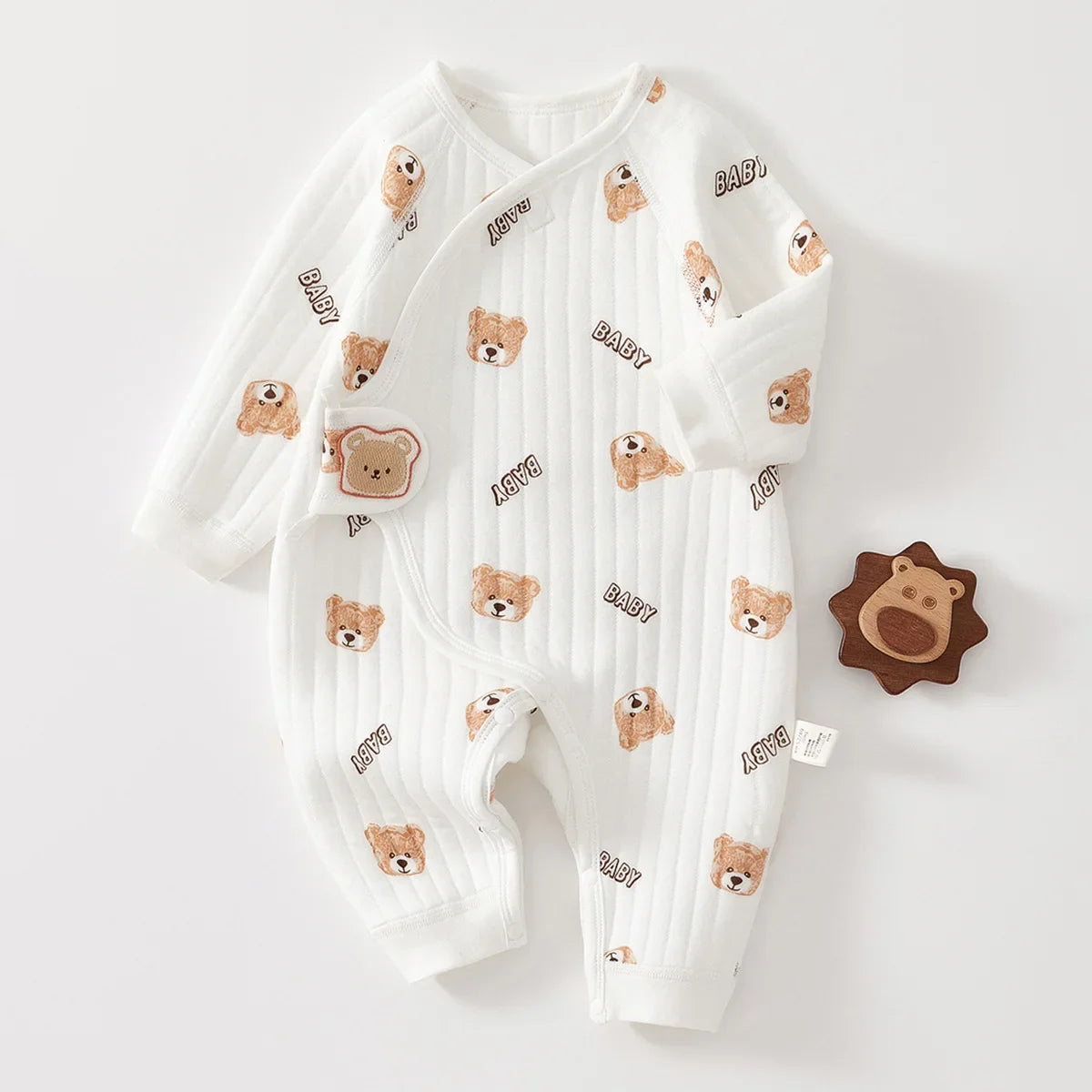 Baby Boucle Bear Romper