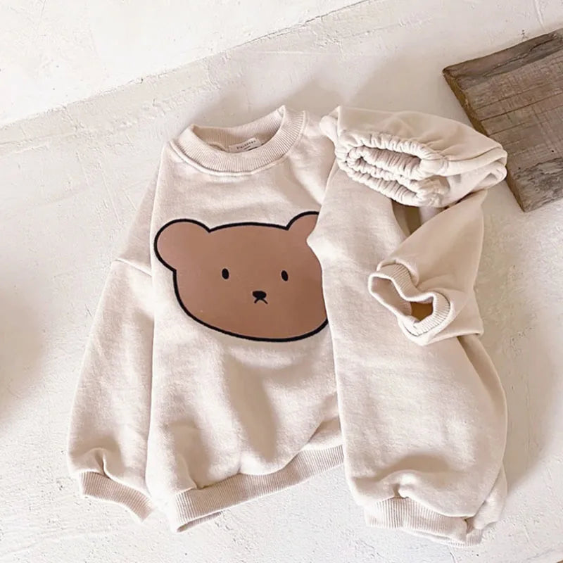 Long sleeved Jogger Bear Set