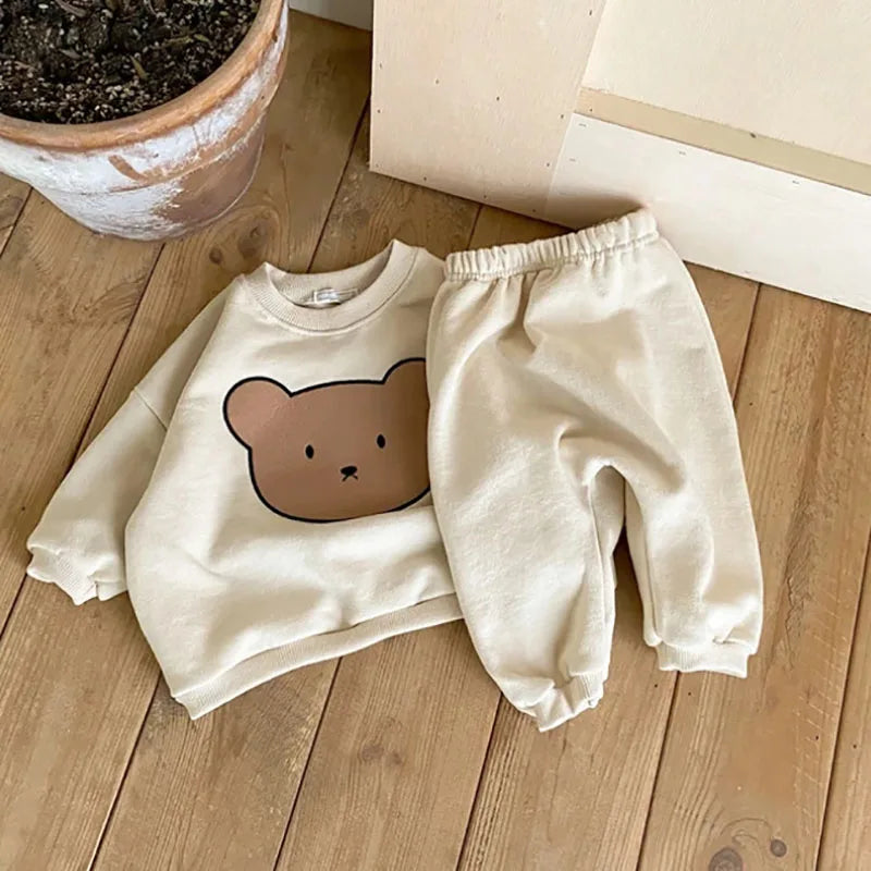 Long sleeved Jogger Bear Set