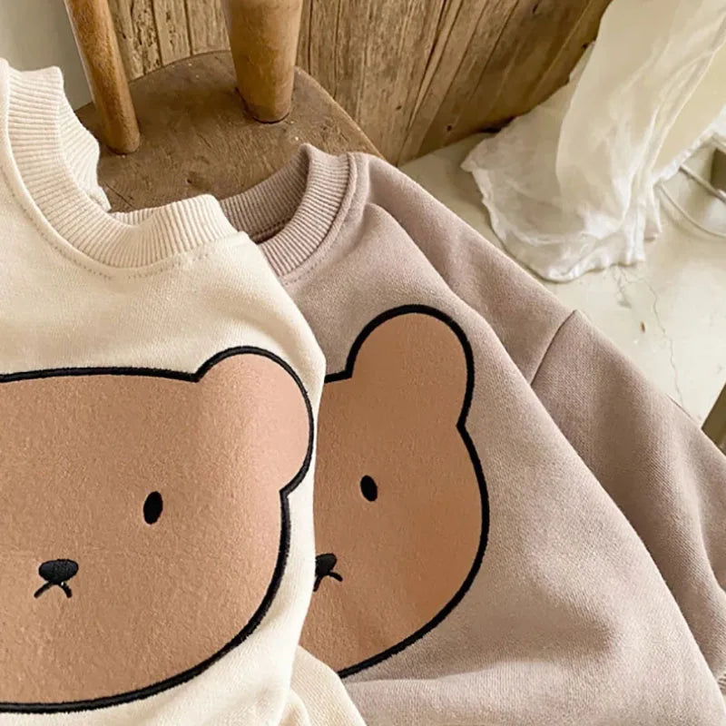 Long sleeved Jogger Bear Set