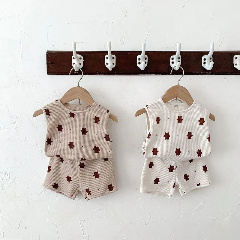 Ribbed Two-Piece Baby Summer Set