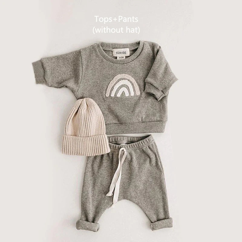 Unisex Sweatshirt + Pants Kids Outfit