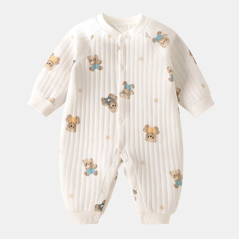 Thickened Bear Romper