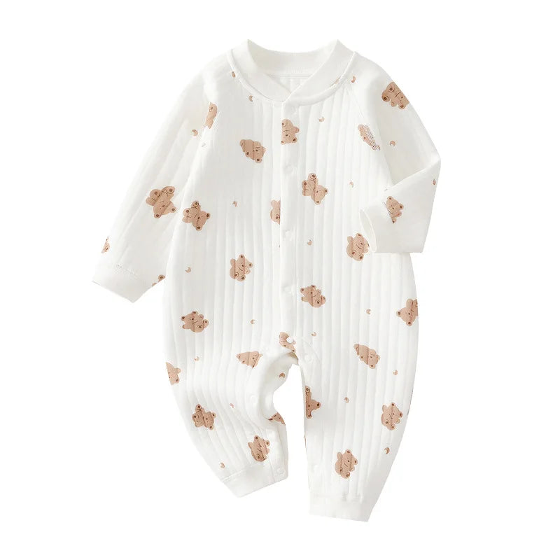 Thickened Bear Romper