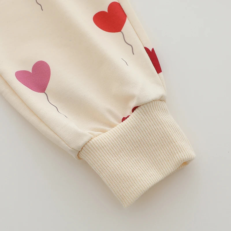 Love Balloon Fashion Jogger Set