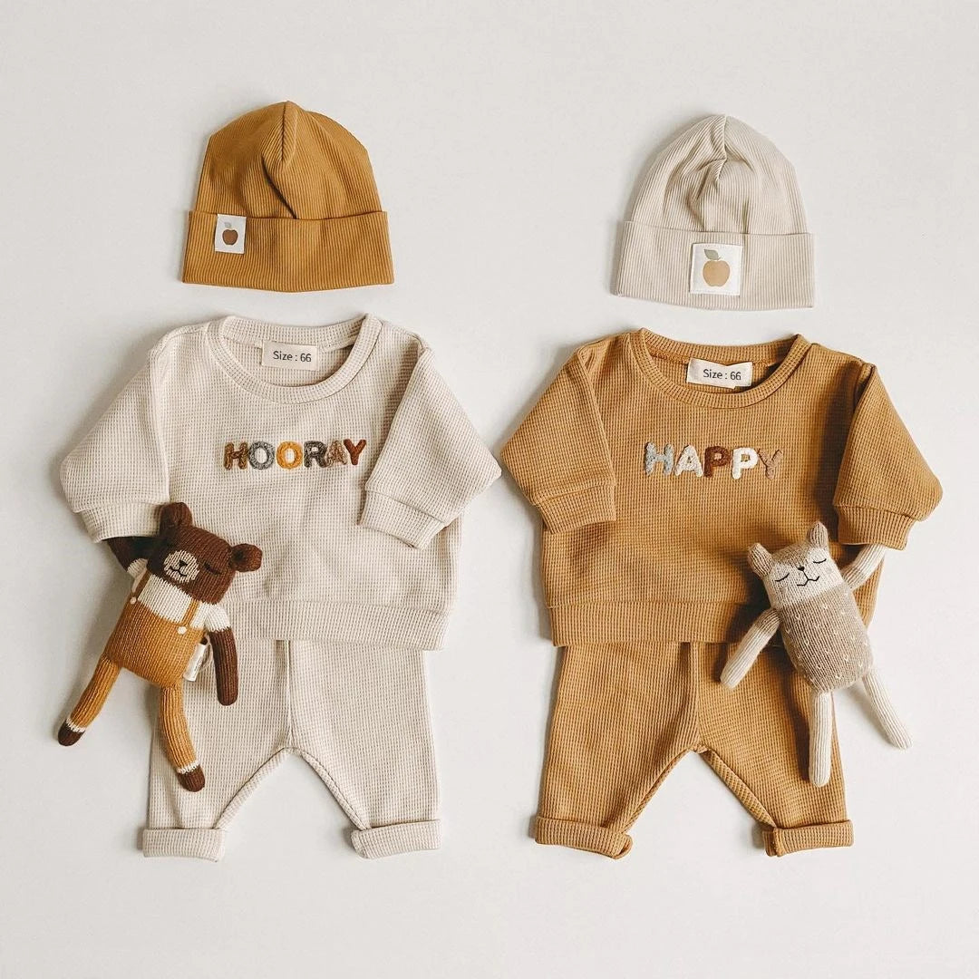 Unisex Sweatshirt + Pants Kids Outfit