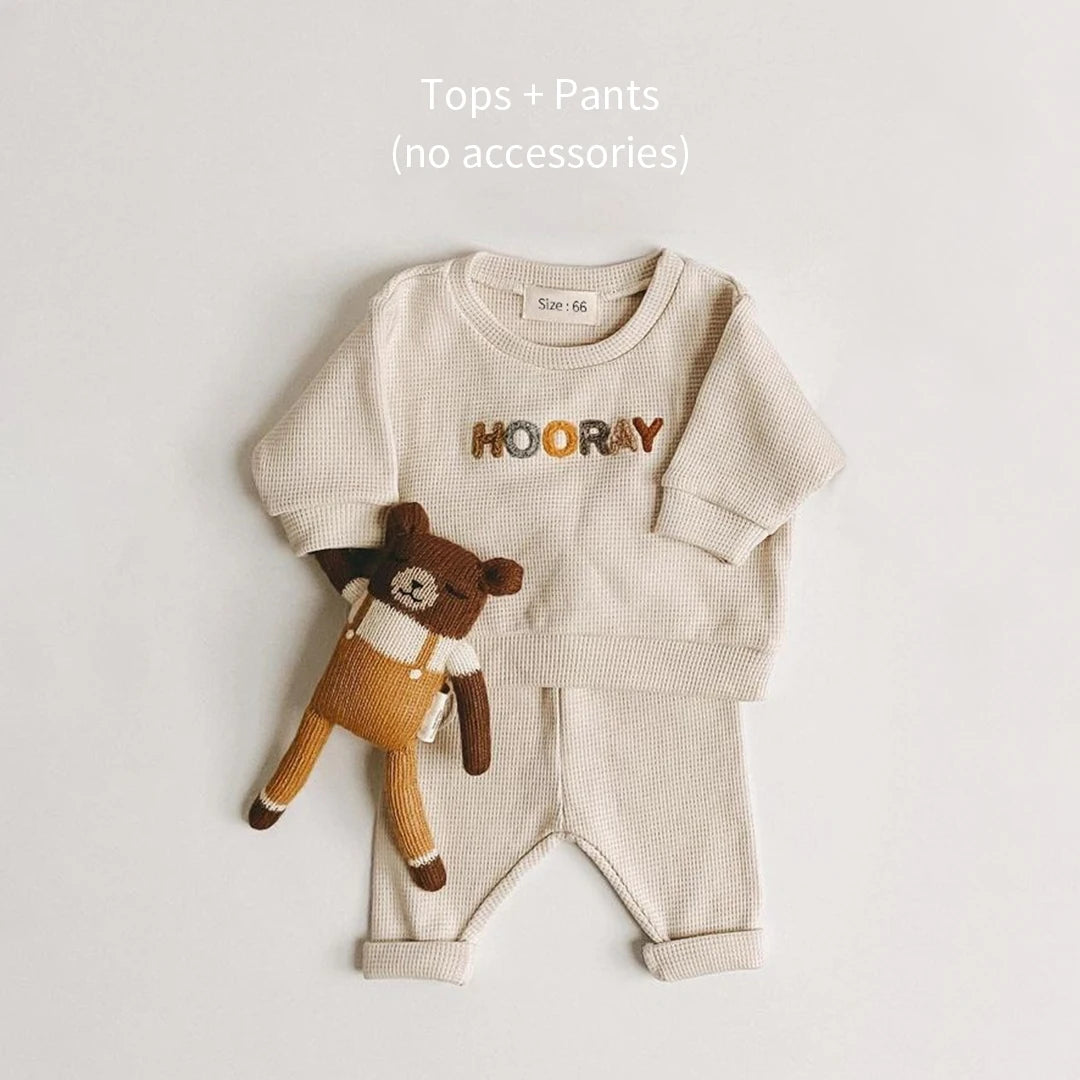 Unisex Sweatshirt + Pants Kids Outfit