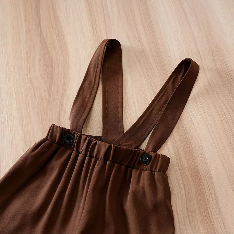 Bear Print Summer Toddler Outfit