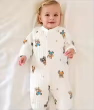 Thickened Bear Romper